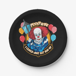 Klassisch pennywise - ich könnte Sie einfach essen Pappteller