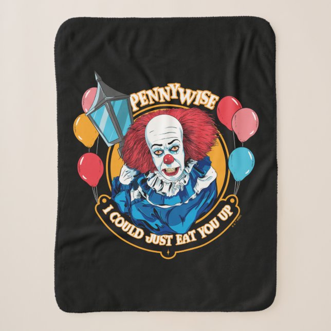 Klassisch pennywise - ich könnte Sie einfach essen Sherpadecke (Vorderseite)