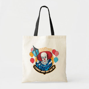 Klassisch pennywise - ich könnte Sie einfach essen Tragetasche
