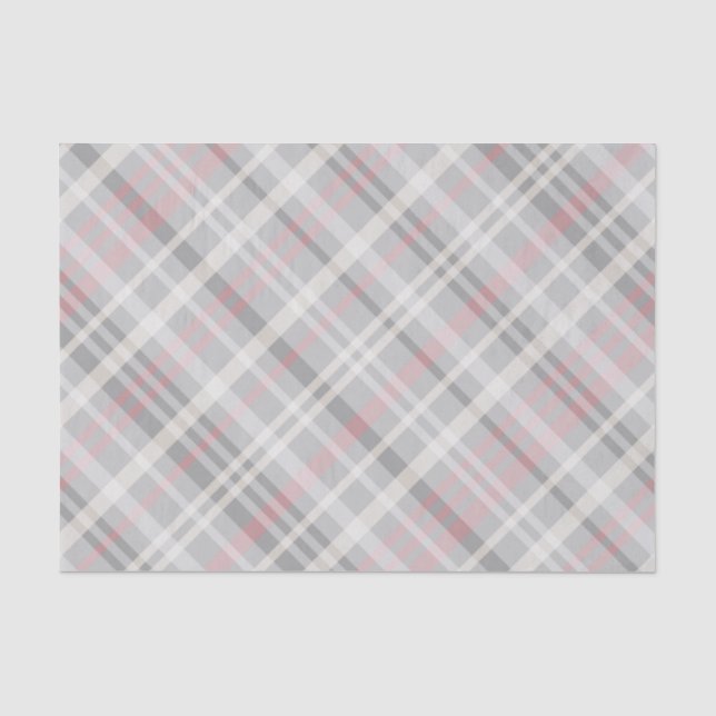 klassisch rosa kariert seidenpapier (Vorderseite)