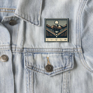 Klassisch/Vintag draußen/Wildnis Button