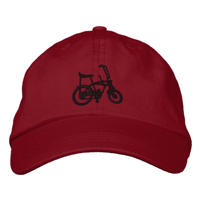 Klassische 60er Jahre Stingray Muscle Bike Bicycle Bestickte Baseballkappe (Vorderseite)