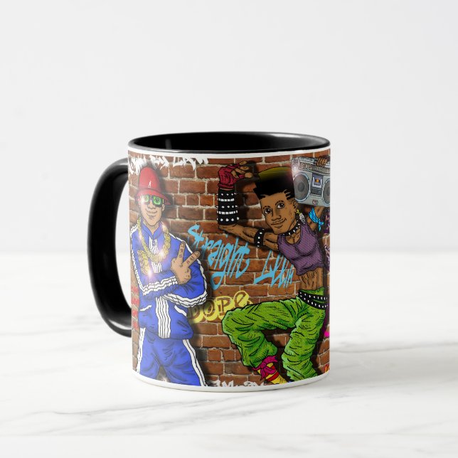 Klassische Achtzigerjahre Angesagt-HopfenTasse Tasse (Vorderseite Links)
