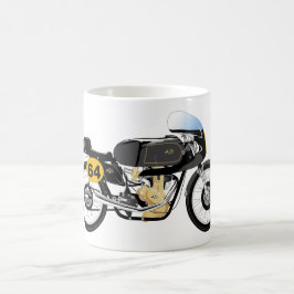 Klassische AJS 7R Motorrad-Tasse Kaffeetasse