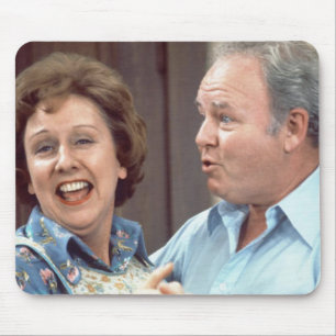 Klassische All in the Family-Mausmatte Mousepad