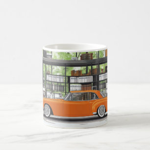 Klassische amerikanische Auto-Wandkunst, Vintage-A Kaffeetasse