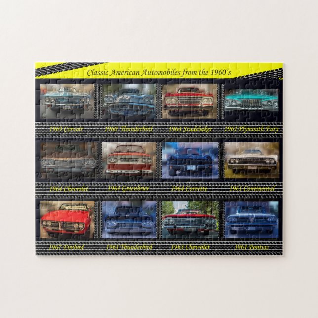 Klassische amerikanische Automobile von den (Horizontal)