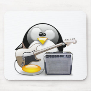 Klassische amerikanische Gitarre und Verstärker Mousepad