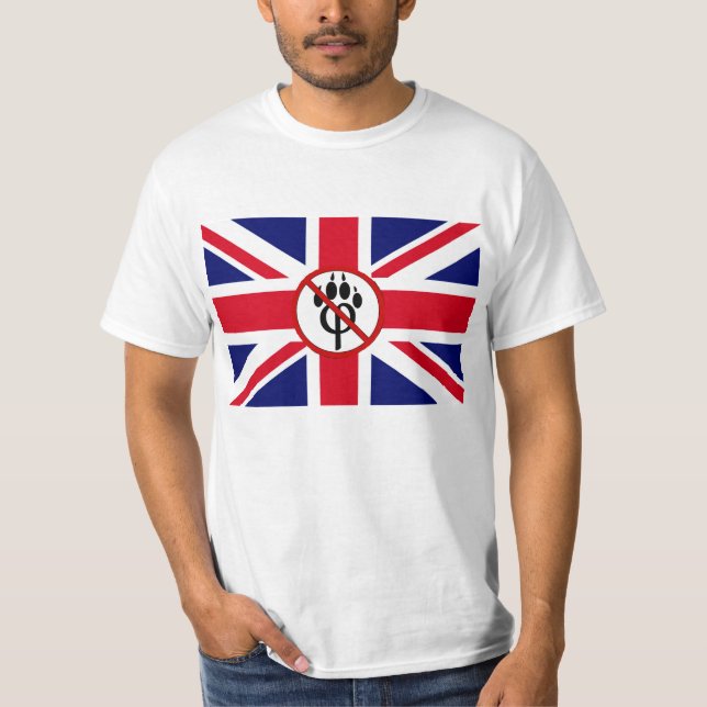 Klassische Anti-Furore-Fahne T-Shirt (Vorderseite)