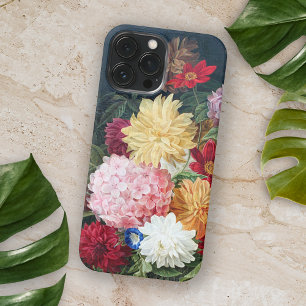 Klassische antike Flora und Fauna Kunst-Malerei iPhone 16 Pro Max Hülle