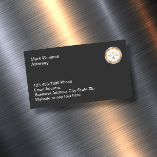 Klassische Anwaltskanzleien Magnetkarten für Unter Magnetische Visitenkarte