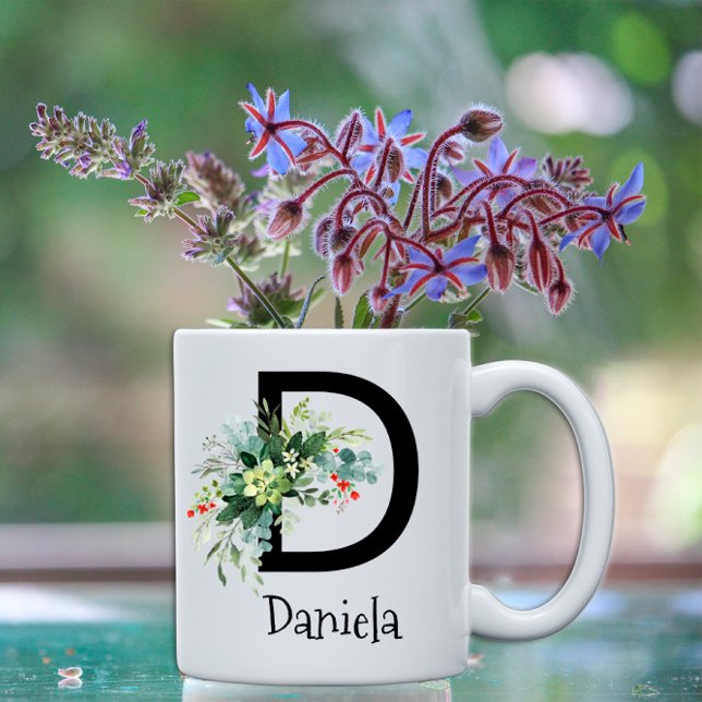 Klassische Aquarell-Blume-Pensionskaffee-Tasse Kaffeetasse (Von Creator hochgeladen)