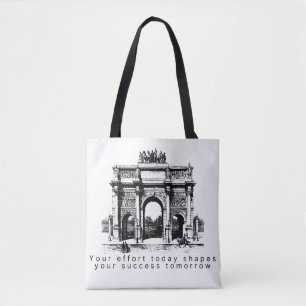 Klassische Architektur-Illustration Tasche