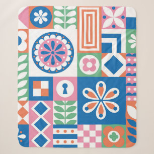 Klassische Art Deco Nahtloses Muster. Geometric St Sherpadecke
