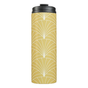 Klassische Art Deco Nahtloses Muster. Geometric St Thermosbecher