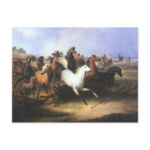 Klassische Art Running Pferde