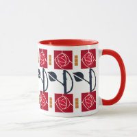 Klassische Arts & Crafts Mission Rose