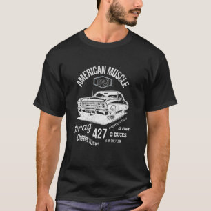 Klassische Auto Liebhaber Amerikanischer Muscle St T-Shirt