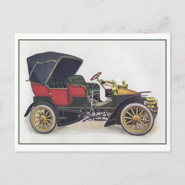 Klassische Automobil-/Autokarte Postkarte (Vorderseite)