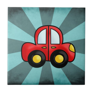 Klassische Automobil-Kunst Retro-Automobil-Druck Fliese
