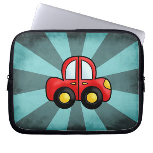 Klassische Automobil-Kunst Retro-Automobil-Druck Laptopschutzhülle