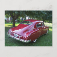 Klassische Automobil-Postkarte