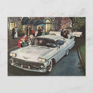 Klassische Automobil-Postkarte Postkarte