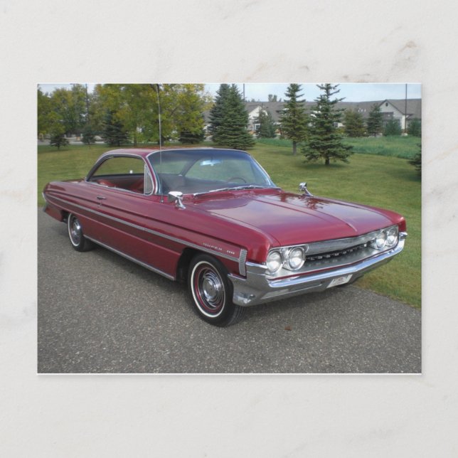 Klassische Automobil-Postkarte Postkarte (Vorderseite)