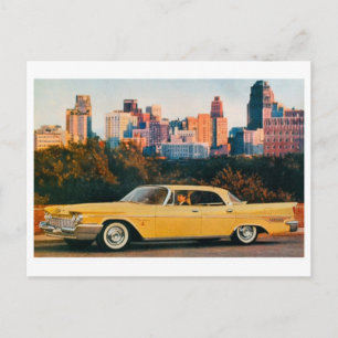 Klassische Automobil-Postkarte Postkarte