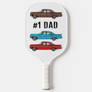 Klassische Autos #1 VATER-Sonderanfertigung Pickleball Schläger