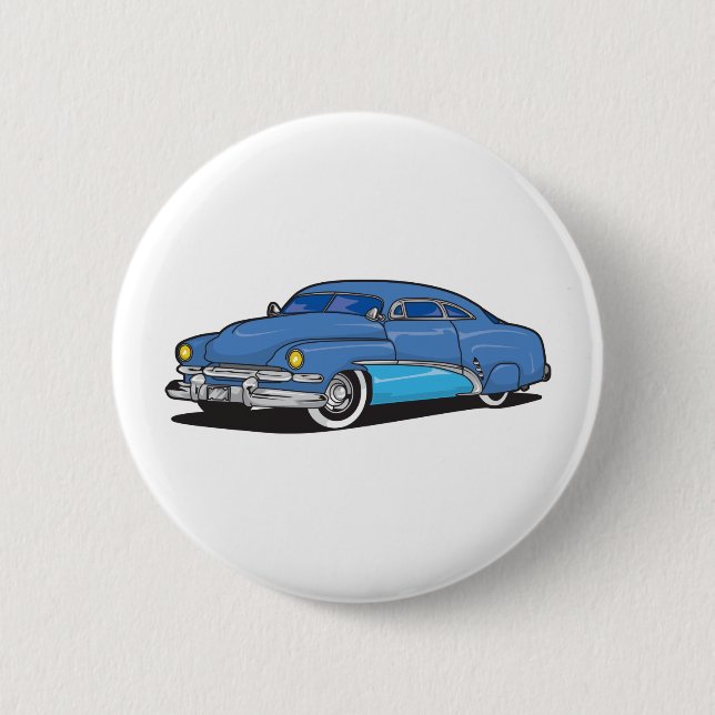 Klassische Autos Button (Vorderseite)