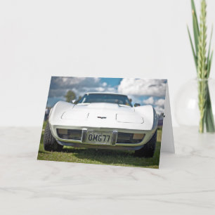 KLASSISCHE AUTOS KLASSISCHE GEBURTSTAGKARTEN KARTE
