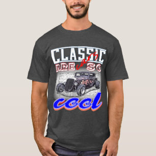 klassische Autos sind so cool - Retro-Auto T-Shirt