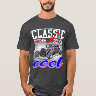 klassische Autos sind so cool - Retro-Auto T-Shirt