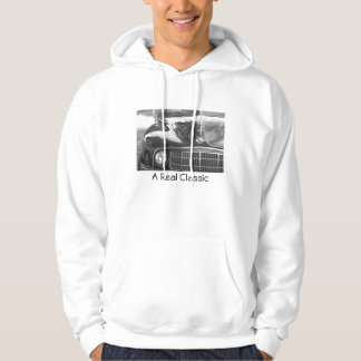 klassische Autostrickjacke Hoodie