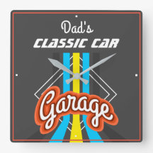 Klassische Autowerkstatt Retro Farben Typografie G