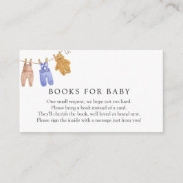 Klassische Babybücher für die Babyverpackung Begleitkarte