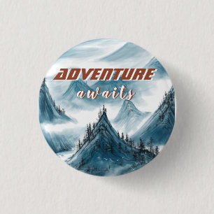 Klassische Berge zeichnen inspirierenden Kostenvor Button