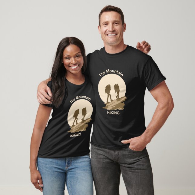 Klassische Bergwanderungen T-Shirt (Unisex)