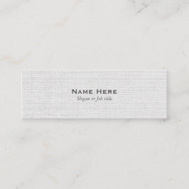 Klassische berufliche graue Minigeschäfts-Karten Mini Visitenkarte