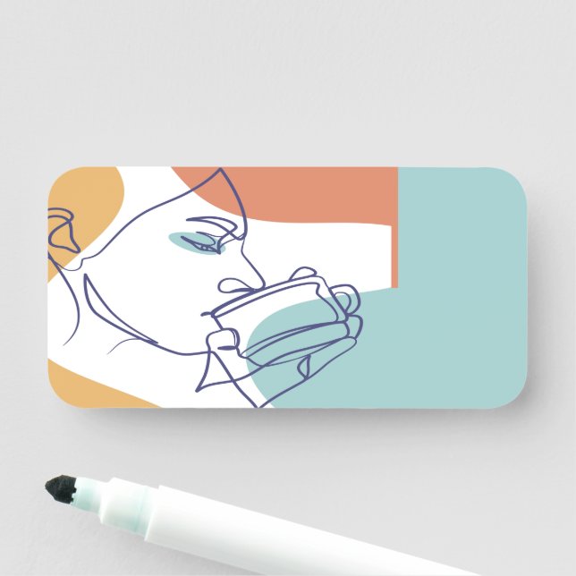 Klassische Bezeichnung Namensschild (Beispiel)