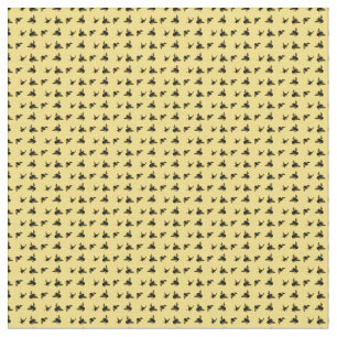 Klassische BienenPrint-Bienen-Fabrik ZURÜCK DIE F Stoff