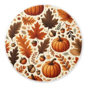 klassische Blätter/Kürbisse/Akkorde Herbst Keramikknauf