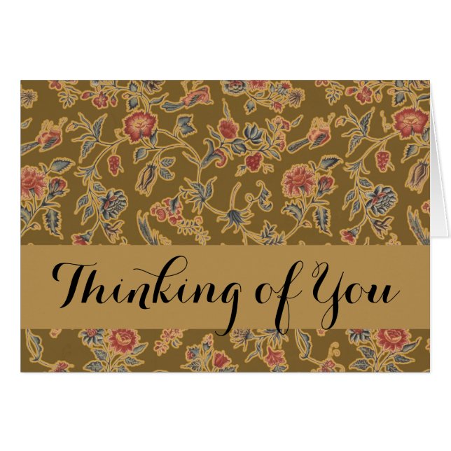 Klassische Blume Chintz Hübsch Soft Floral Design (Vorderseite (Horizontal))