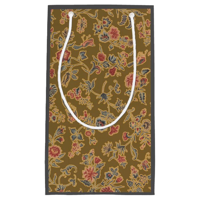 Klassische Blume Chintz Hübsch Soft Floral Design Kleine Geschenktüte (Vorderseite)