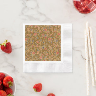 Klassische Blume Chintz Hübsch Soft Floral Design Serviette