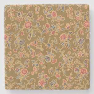 Klassische Blume Chintz Hübsch Soft Floral Design Steinuntersetzer