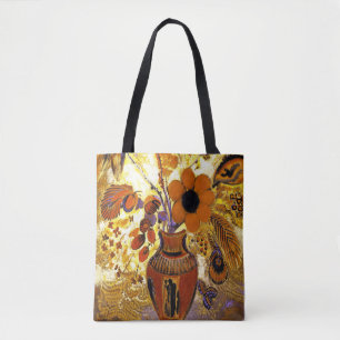 Klassische Blume Pot Tasche