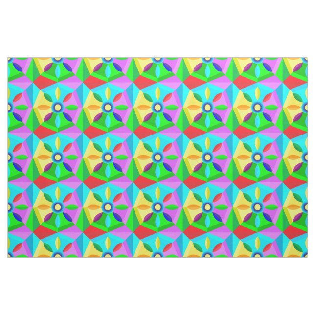 klassische Blume Stoff (Fat Quarter (45,7 x 55,9 cm))