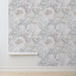 Klassische Blütenfarben, inspiriert Zuhause-Pastel Tapete